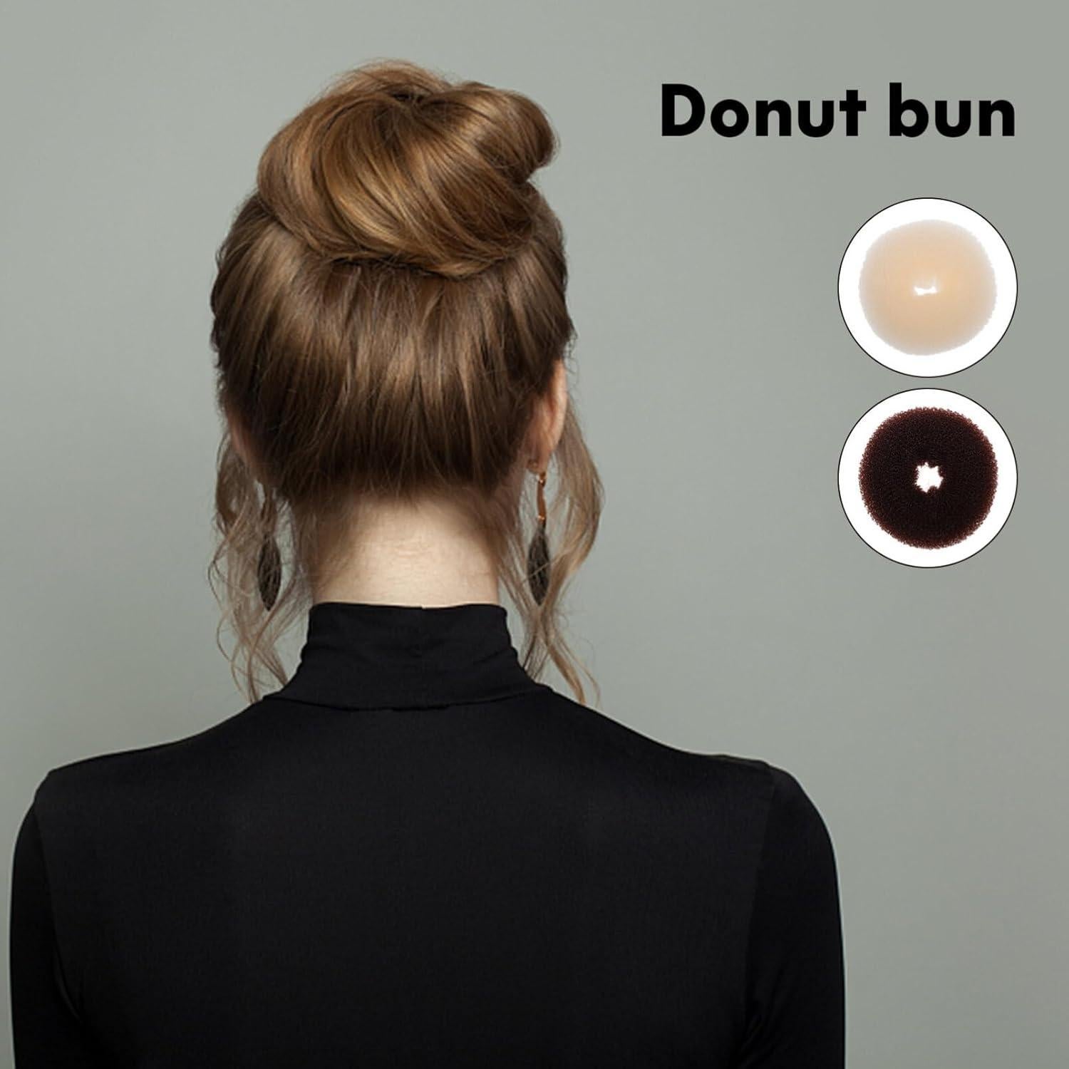 Conjunto de Hacer Moño Beaupretty - 8 Hacedores y Accesorios