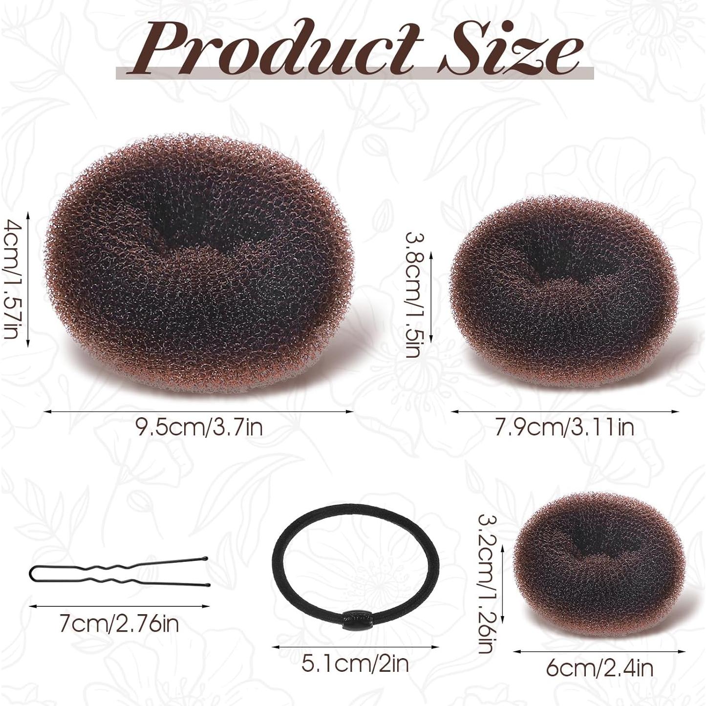 Juego de 24 Donas para Panecillos HaiFafafaing - 3 Tamaños