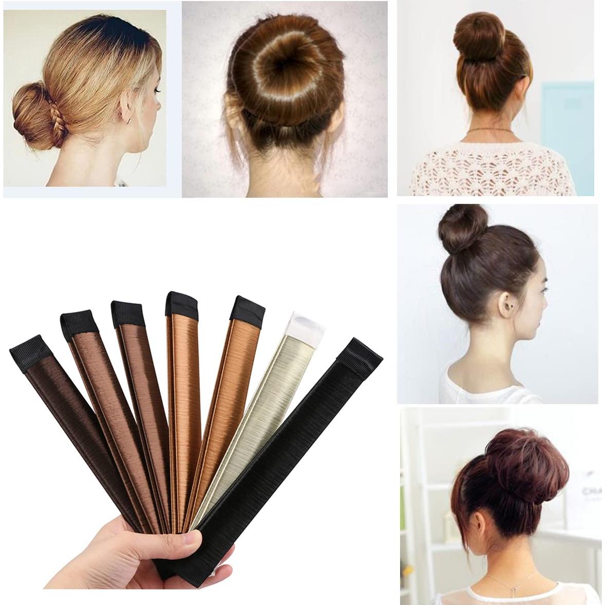 Hacedor de Moño KISSBUTY - 7 Tonos, Herramienta para Cabello