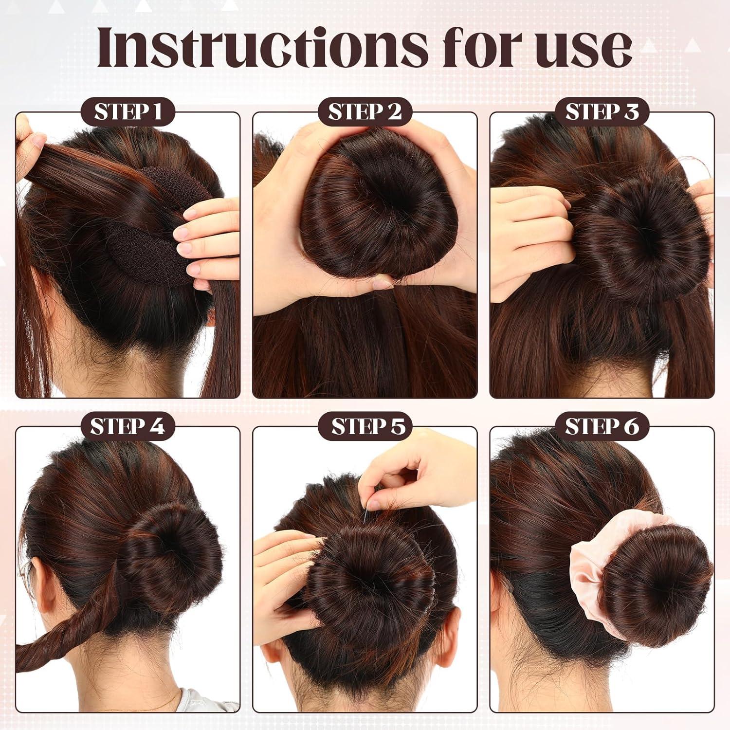 Juego de Hacedores de Moño XunYee 48 Pcs 8.89 cm Marrón