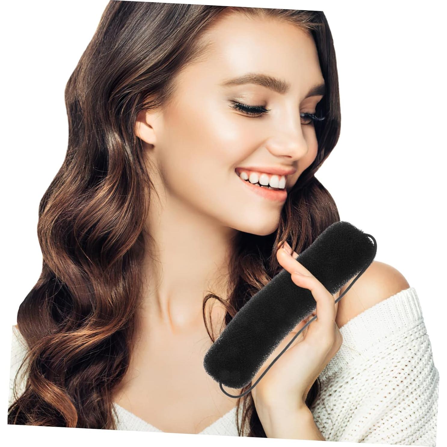 Hacedor de Moño Donut Ipetboom 3 Piezas para Cabello Largo