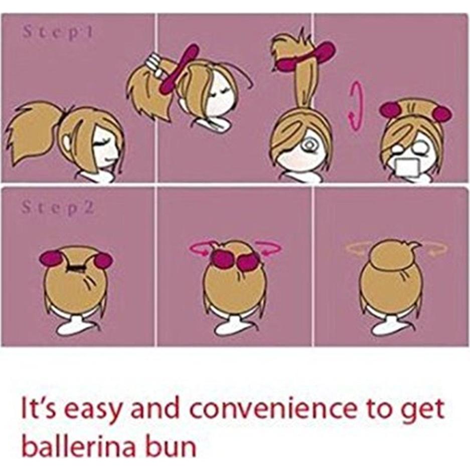 Estilizador de Moño AnHua® de Seda Satén (L+S) - Accesorios