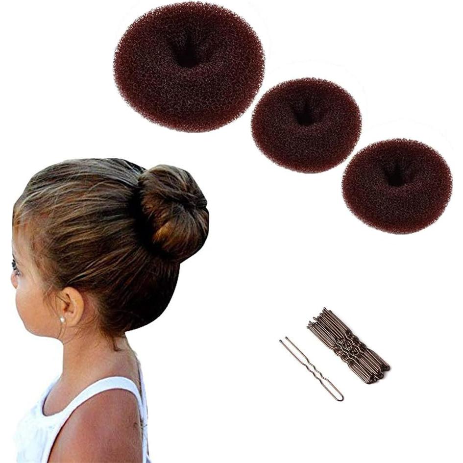 Fabricante de Donut Bun para Cabello Much Hotter - 3 Piezas