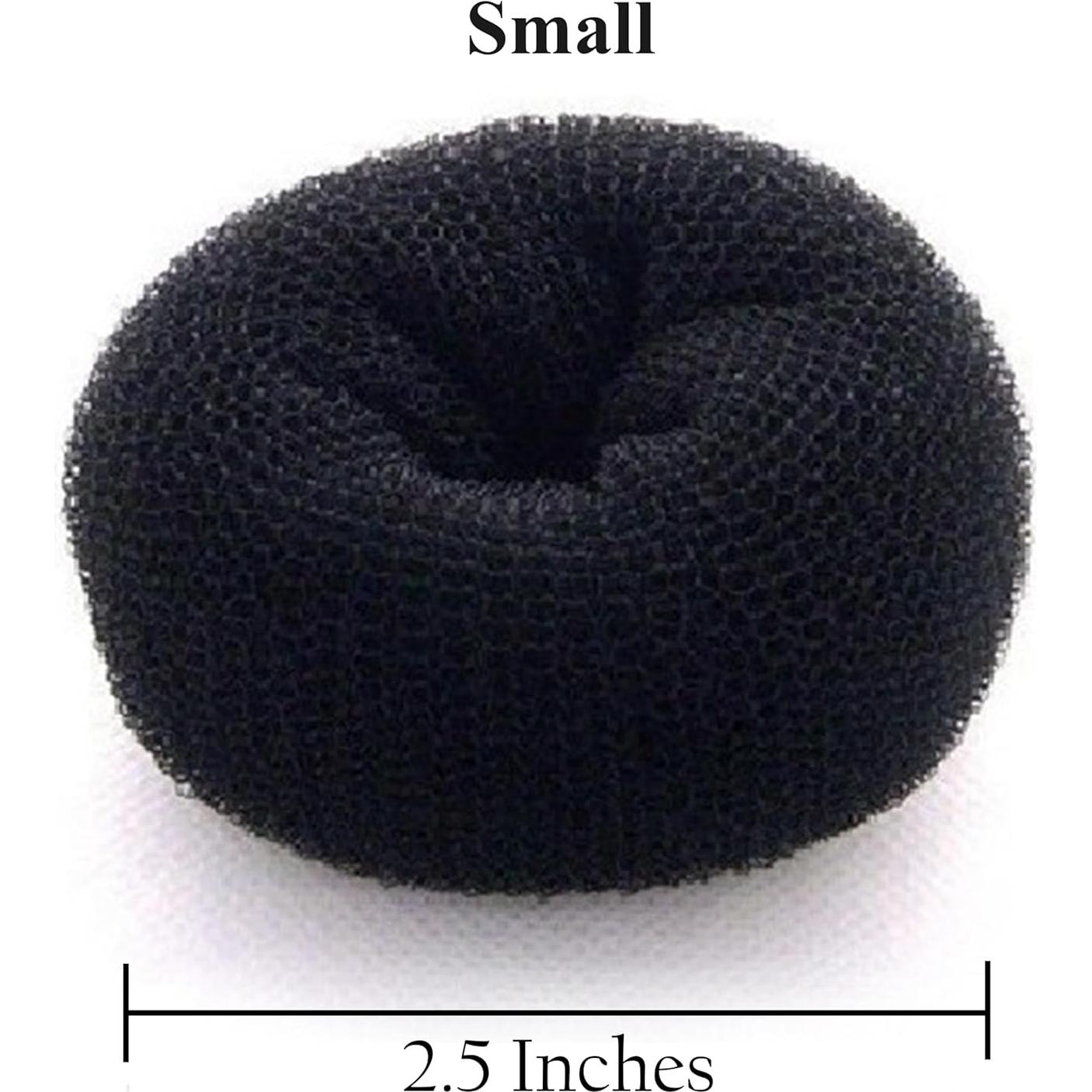 Dona para Cabello Beaute Galleria Pequeña Negra 6.35 cm