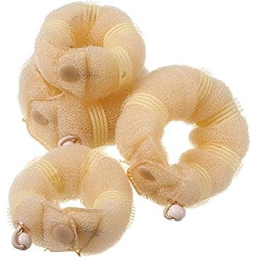 2 Piezas Donut Mágico para Cabello SYBL - Nylon Beige