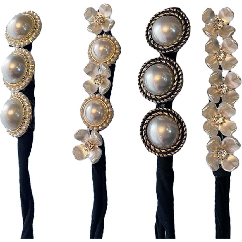 4 Piezas Hacedor de Moño de Cabello Flexible Much Hotter