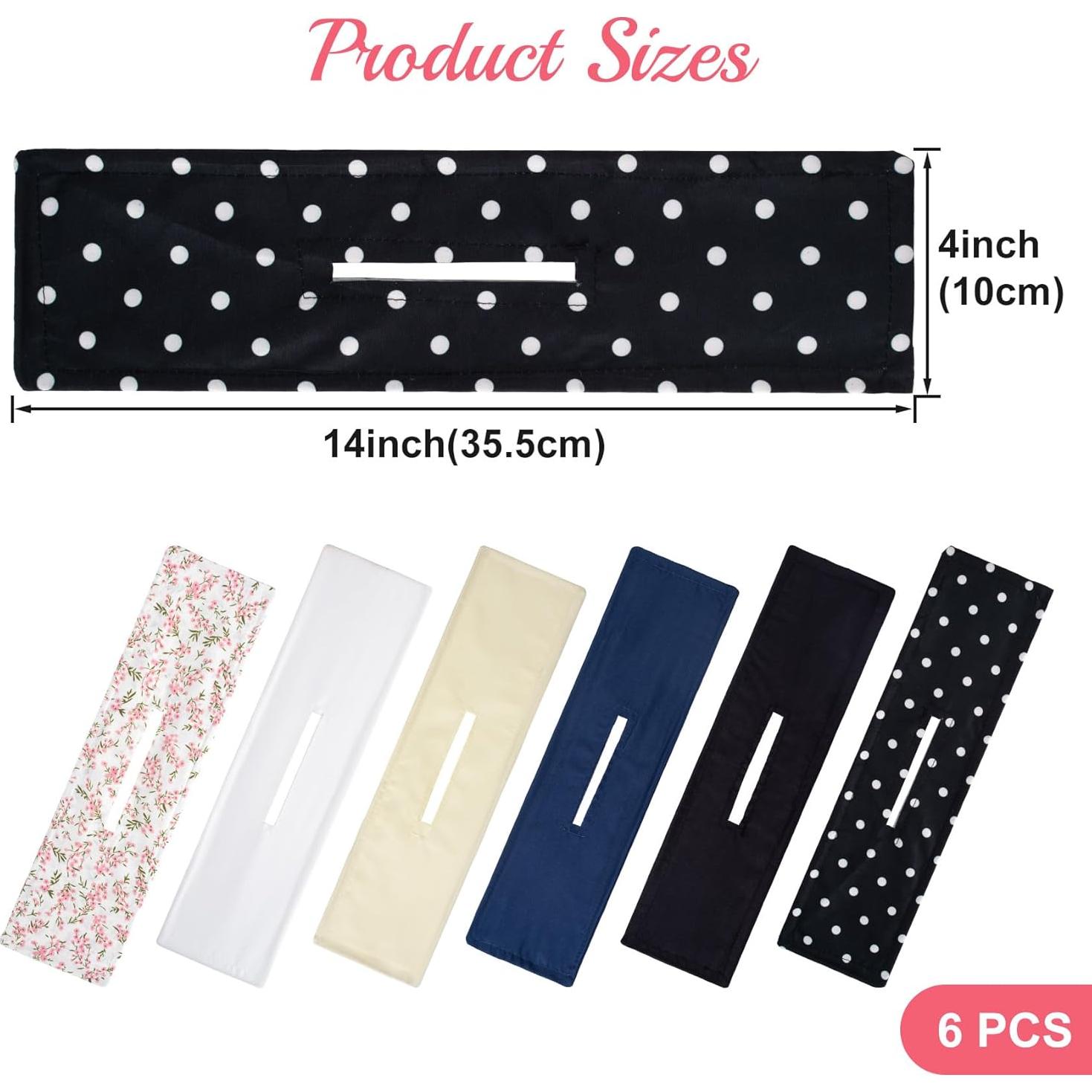 6pcs Bun Makers - Flexible Donut Twister, French Curl Hair Clips and Accessories for Women's Long, Thick or Thin Hair