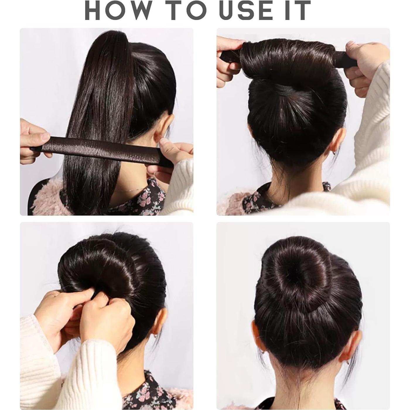 Hacedores de moño mágico AICKER 4 piezas para ballet y peinados