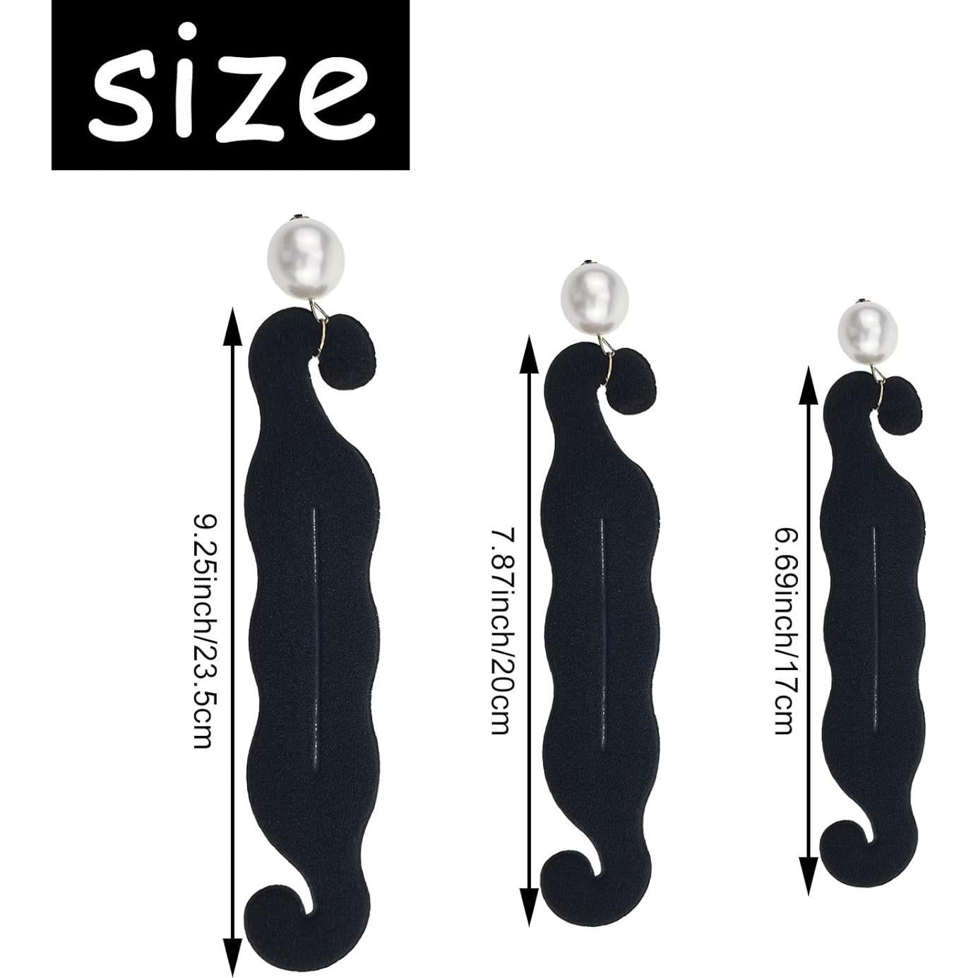 Pack de 3 Hacedores de Moño de Perlas DonLeeving - Clips Rizados