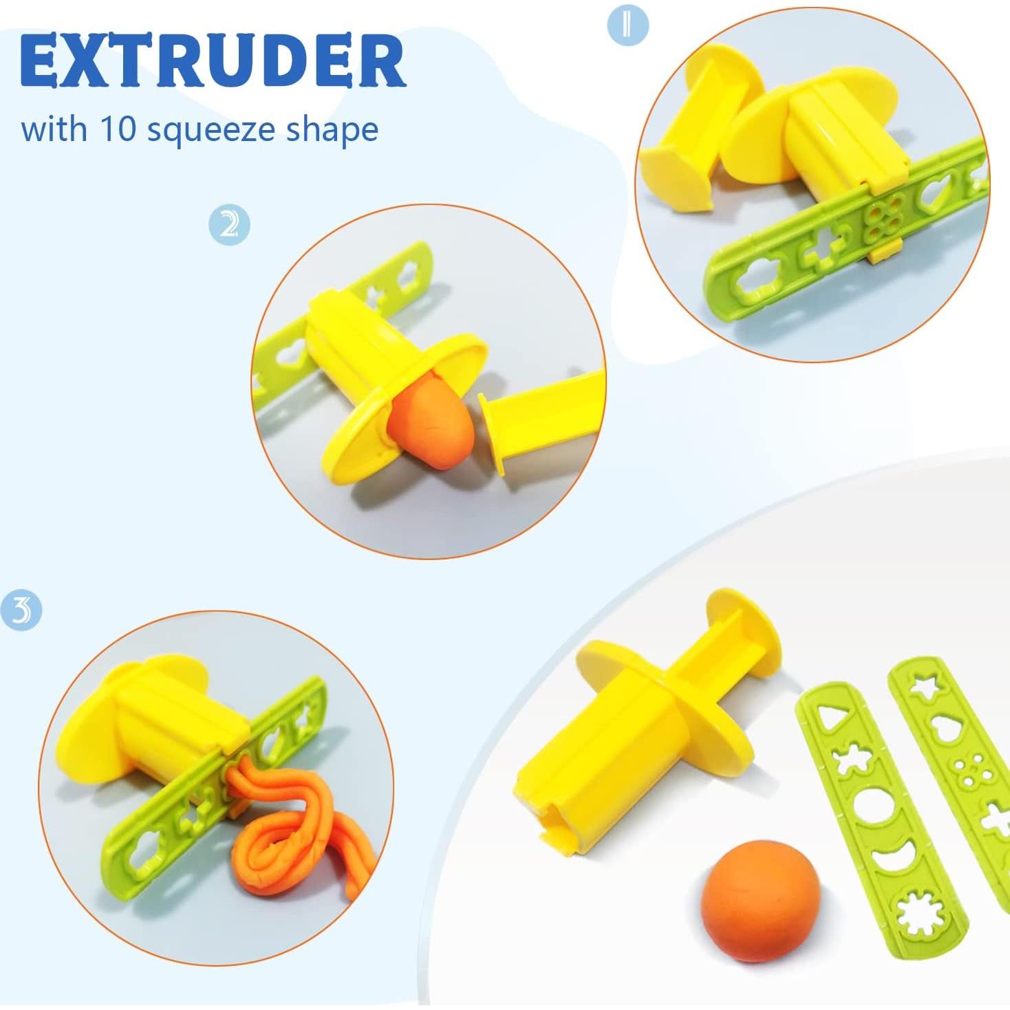 Juego de Herramientas de Masa YUNERKITA para Niños 2-8 Años