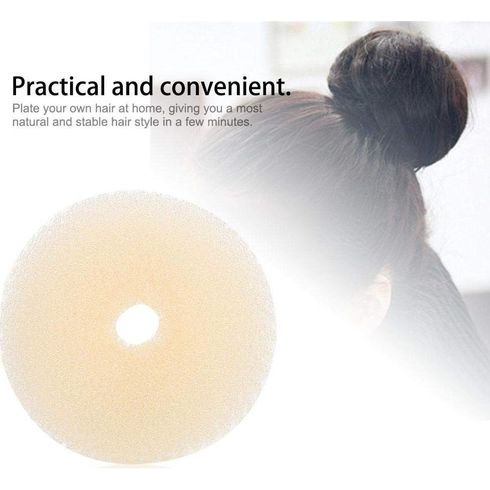 Hacedor de Moños de Nylon ZJchao - 3 Piezas para Cabello