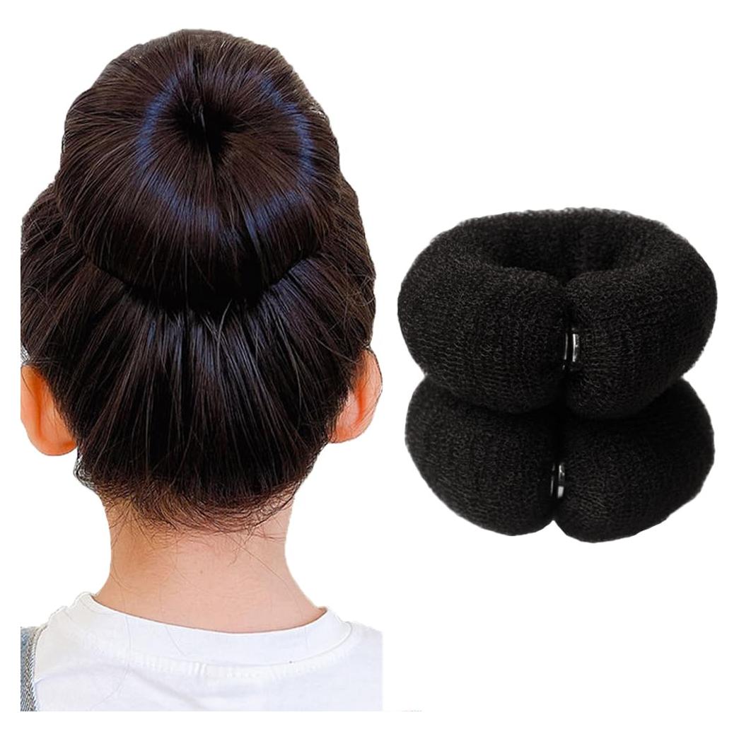2 Hacedores de Moño de Pelo UPSTORE 20 cm Nylon Cobre