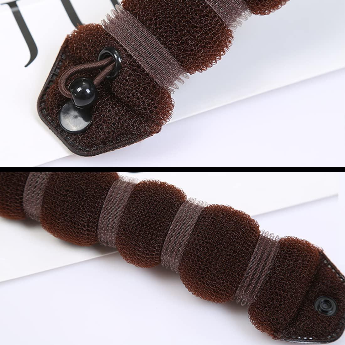 Set 3 Donuts de Pelo Mágico Happyupcity Marrón 24cm y 19cm