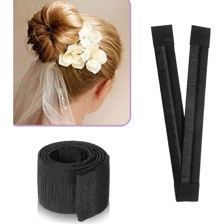 2 Piezas Herramienta para Hacer Moño de Cabello Tangseajiao
