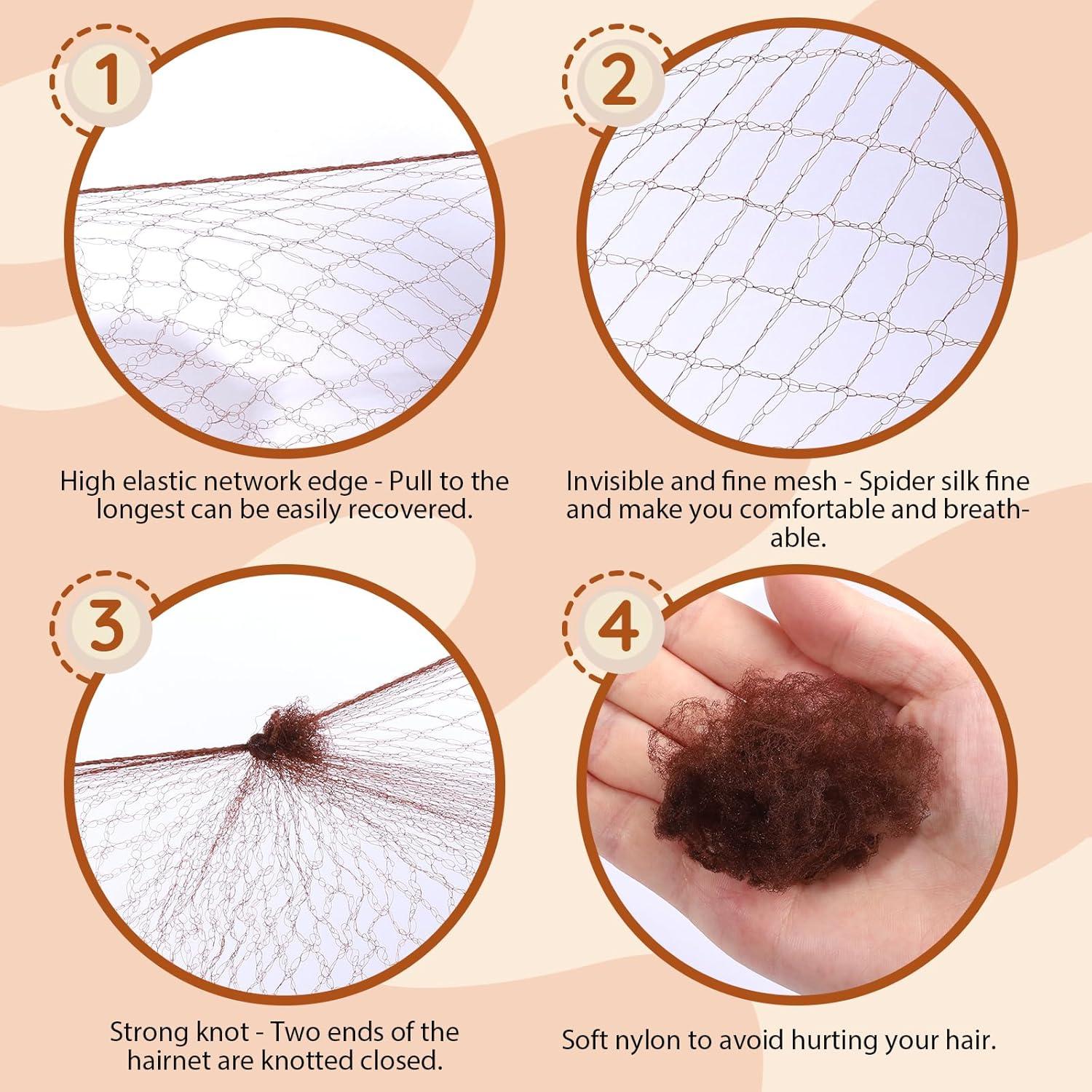 Kit de Moño Teenitor - 2 Moldeadores, 10 Redes, 20 Horquillas, 5 Bandas