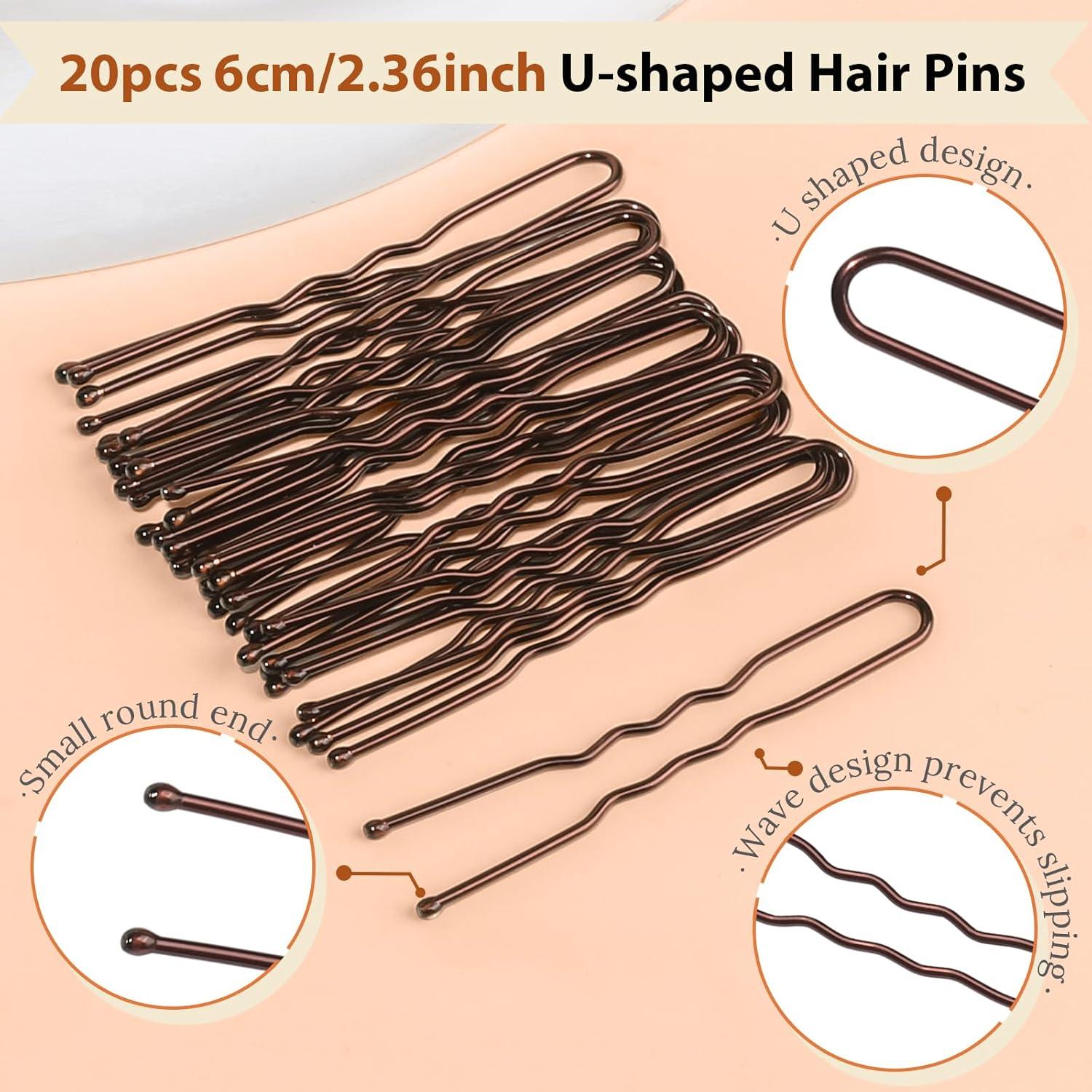 Kit de Moño Teenitor - 2 Moldeadores, 10 Redes, 20 Horquillas, 5 Bandas