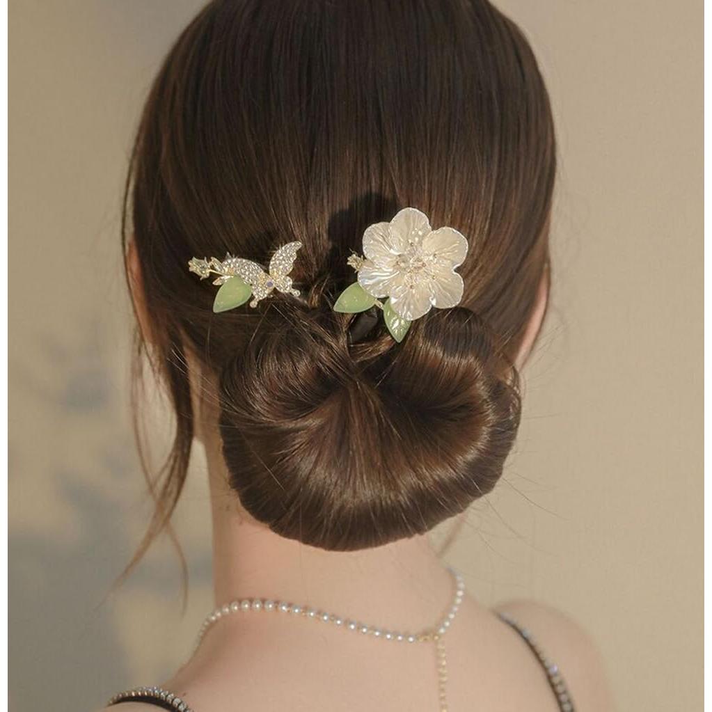 Hacedor de moño QUUPY 10 cm Accesorio de peinado cabello