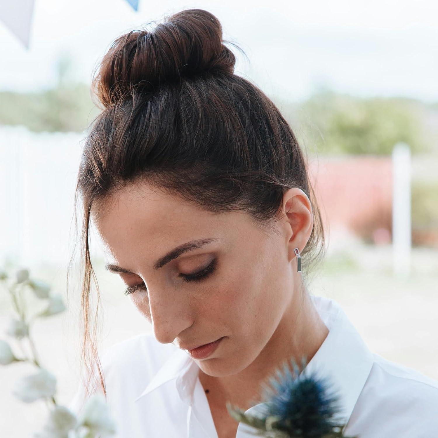 8 Piezas Creador de Moño de Cabello Ravlzors - Estilizador Flexible