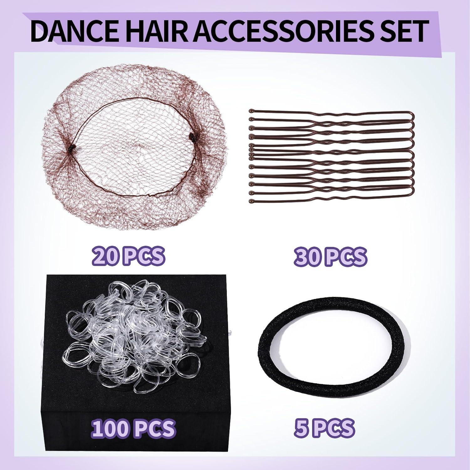Kit de Accesorios para Cabello de Danza YGDZ - Moños Perfectos
