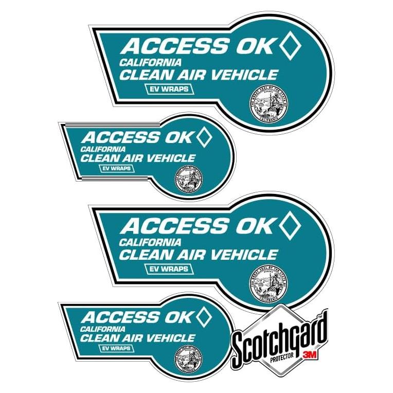 Película de Protección 3M para Calcomanías HOV California