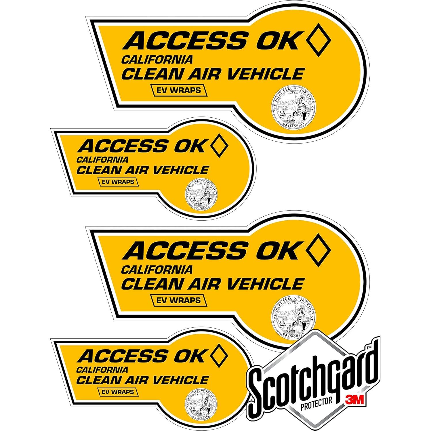 Película de Protección 3M para Calcomanías HOV California