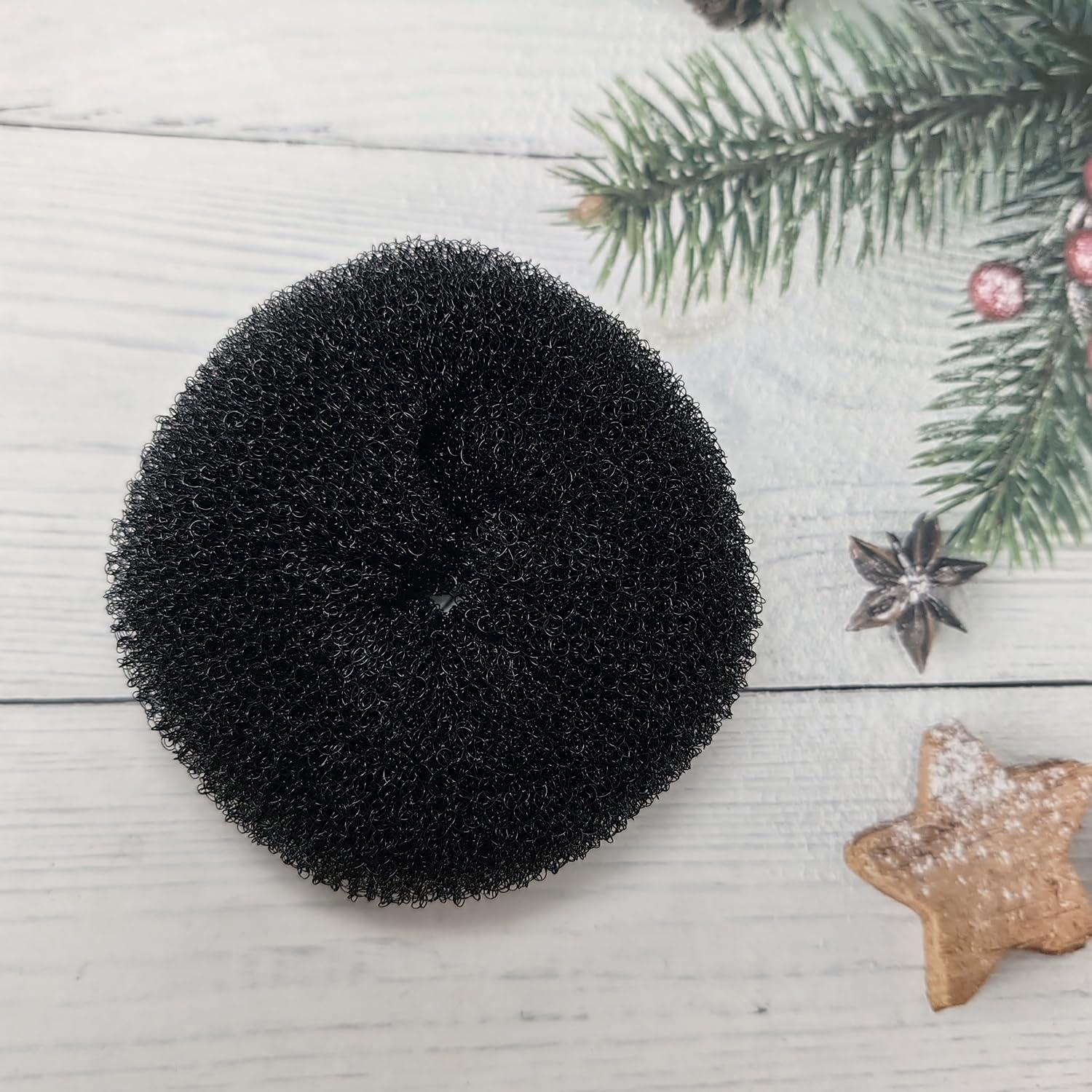 Anillos Estilizador de Moño UPSTORE - 3 Piezas Negro