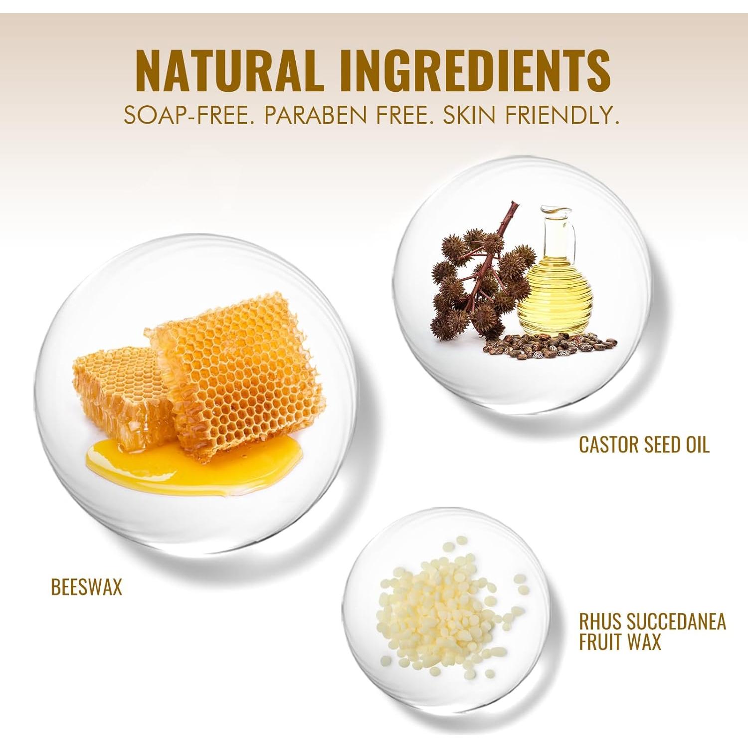 Barra de Cera para el Cabello Dolahair 76.5 g + 3 Cepillos