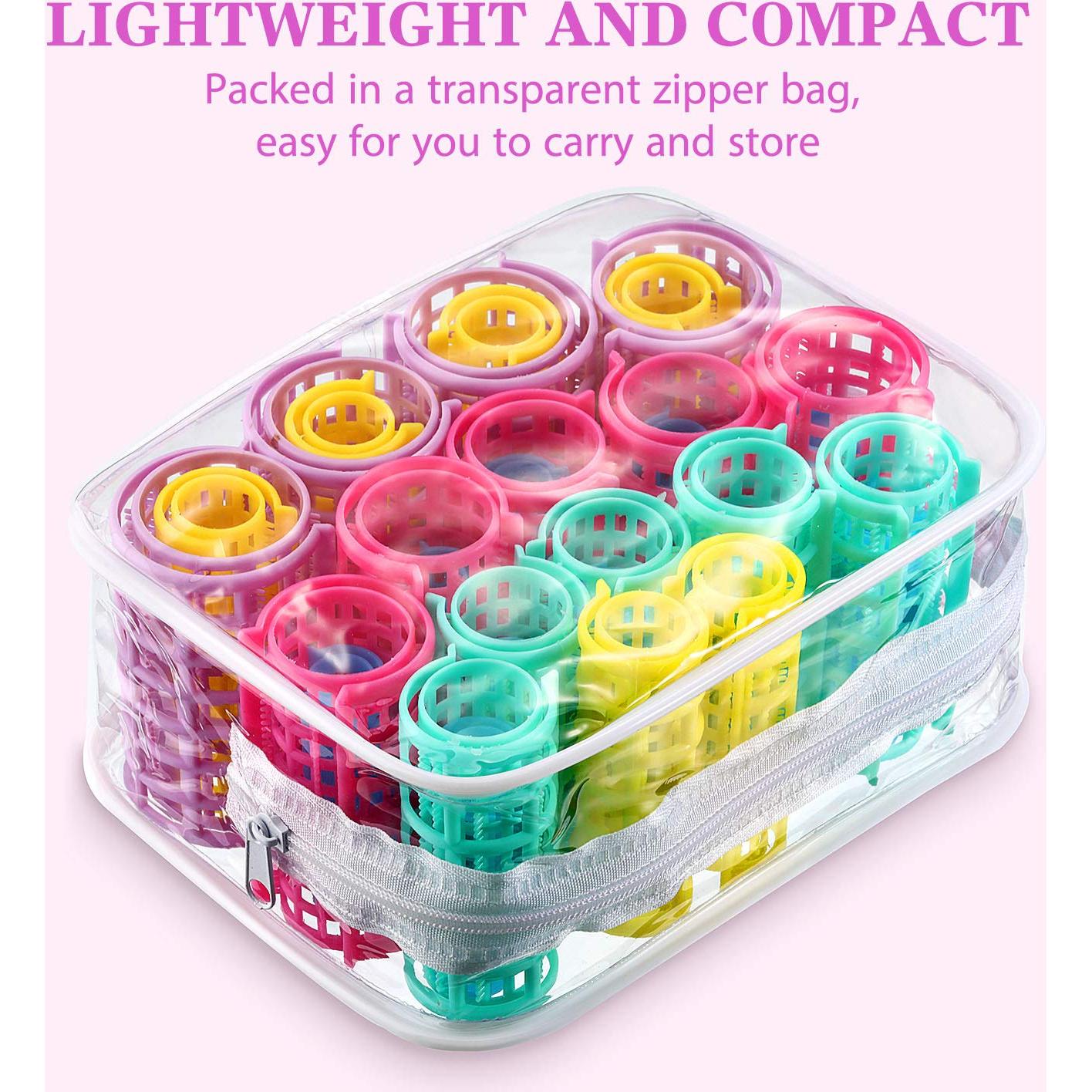 30 Rulos de Plástico Auto-Adhesivos WILLBOND - 5 Tamaños