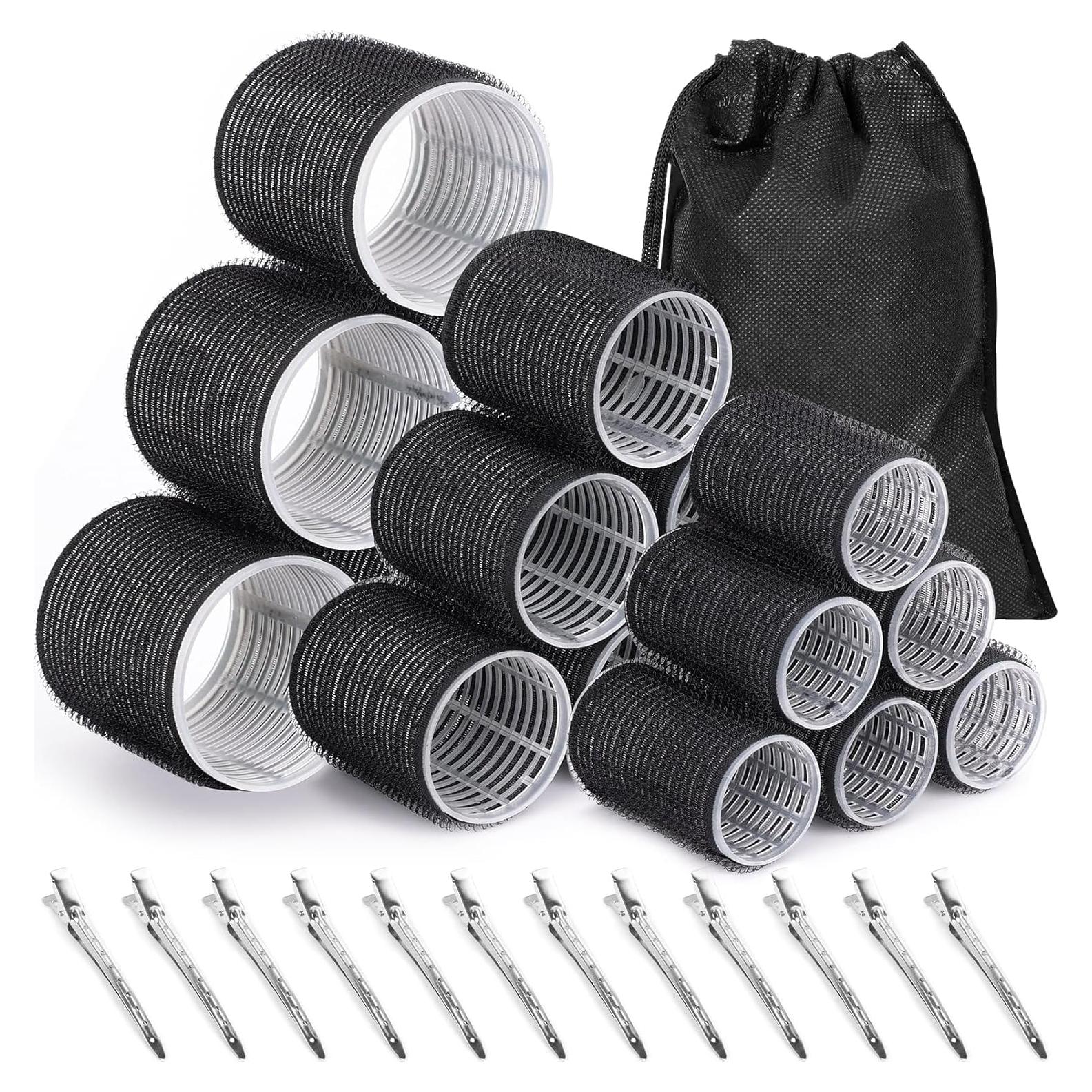 Juego de Rulos Anezus 30 Piezas con Clips y Bolsa - Volumen