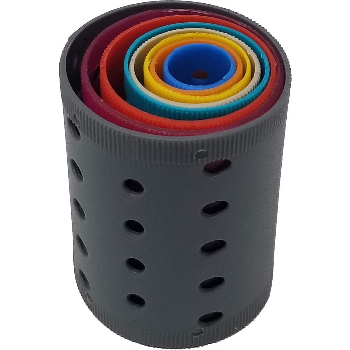 Juego de Rulos Kleravitex - Set de 96 Rulos Apilables