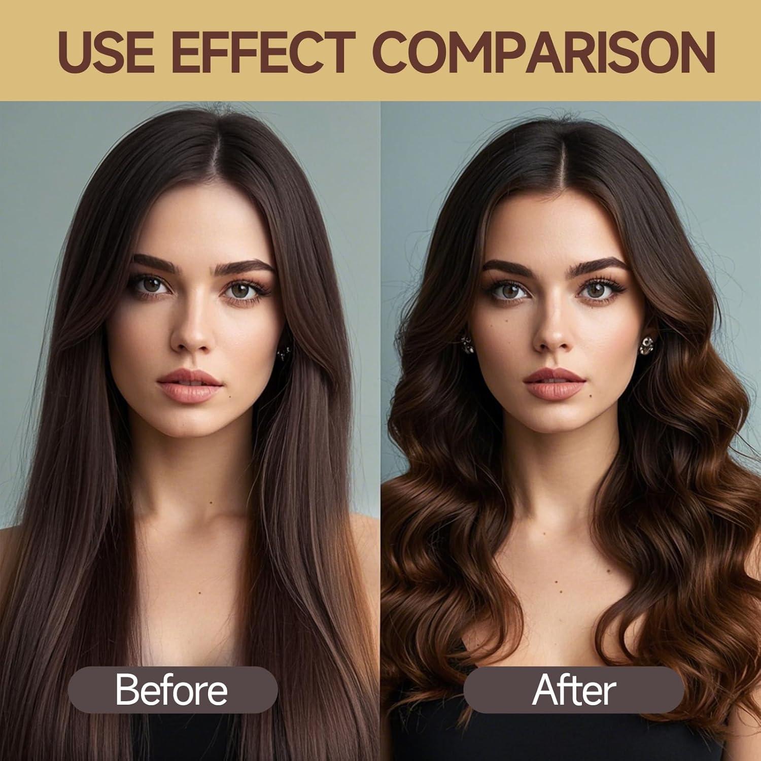 Juego de Rulos de Satén Sin Calor Toeah - Rulos para Rizos