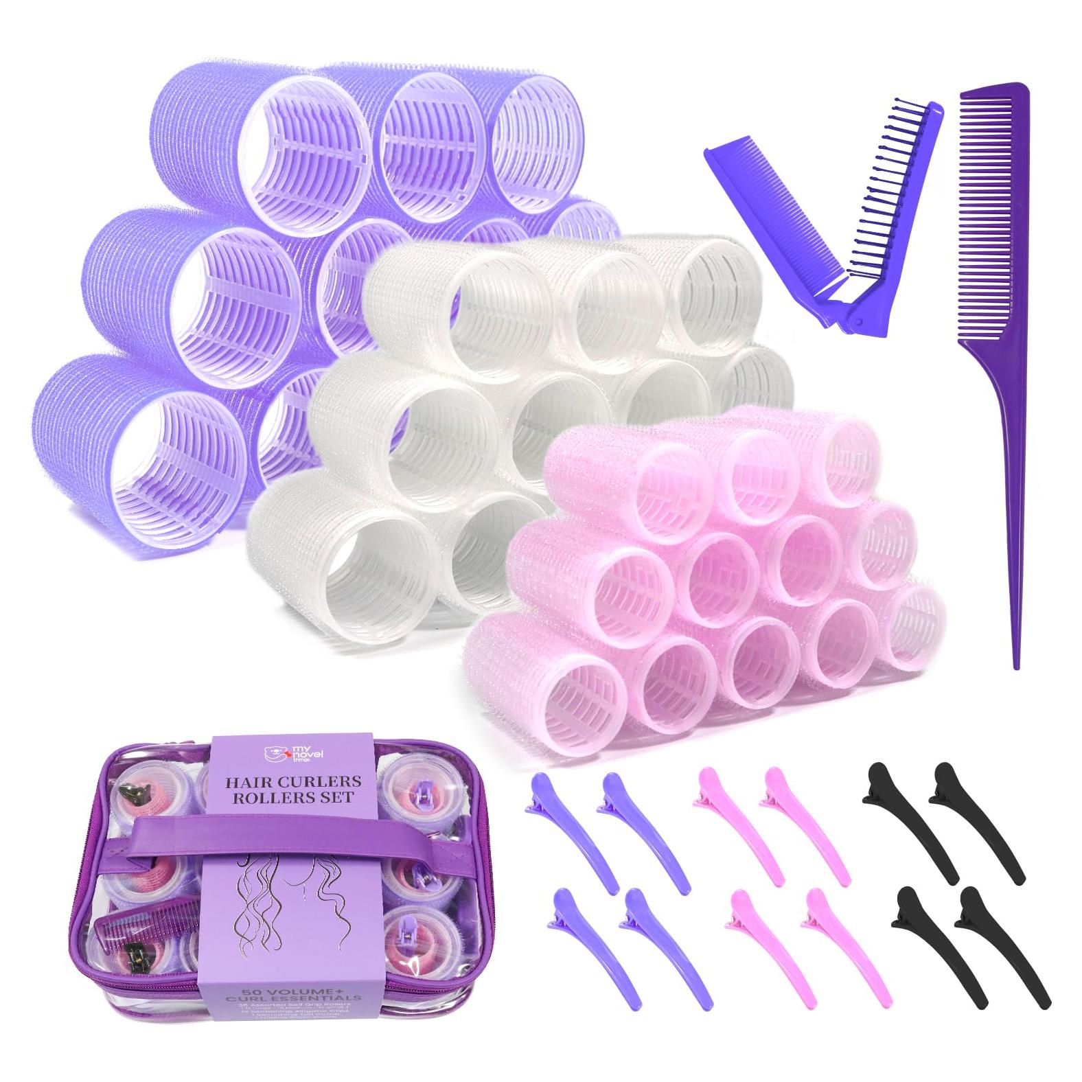 Juego de Rulos para Cabello 50PCS - Mis Cosas Novedosas