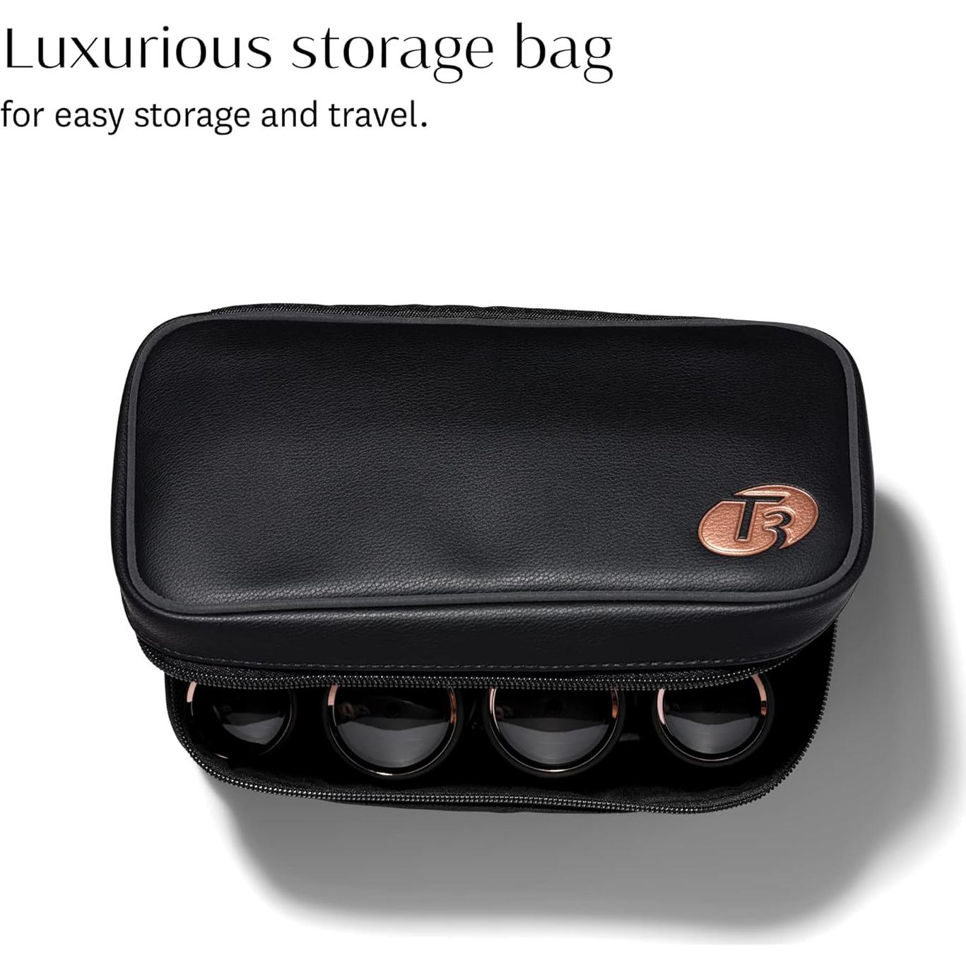 Rulos Calientes T3 LUXE Set 8 Piezas para Volumen y Brillo