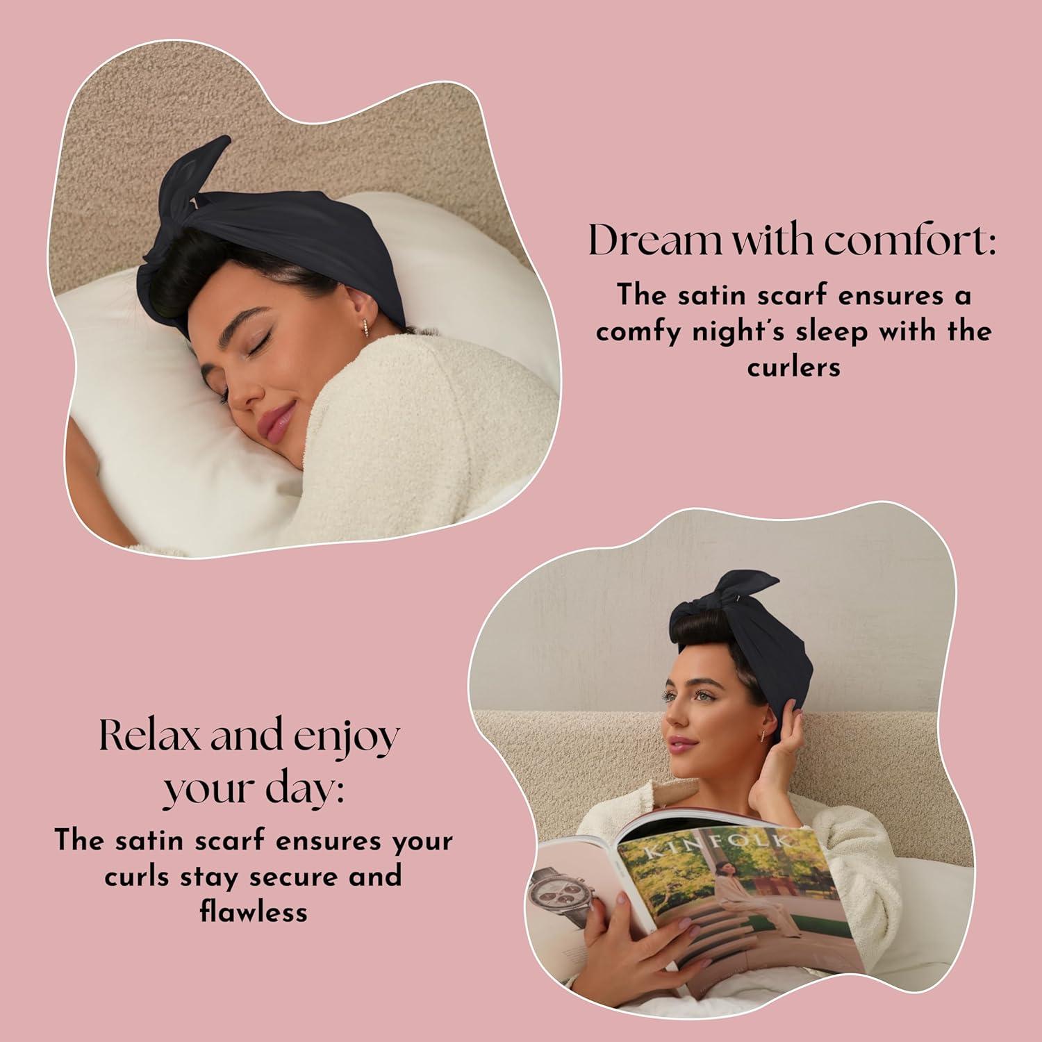 Rizadores Sin Calor VARIENCY 4 Piezas para Todos los Cabellos