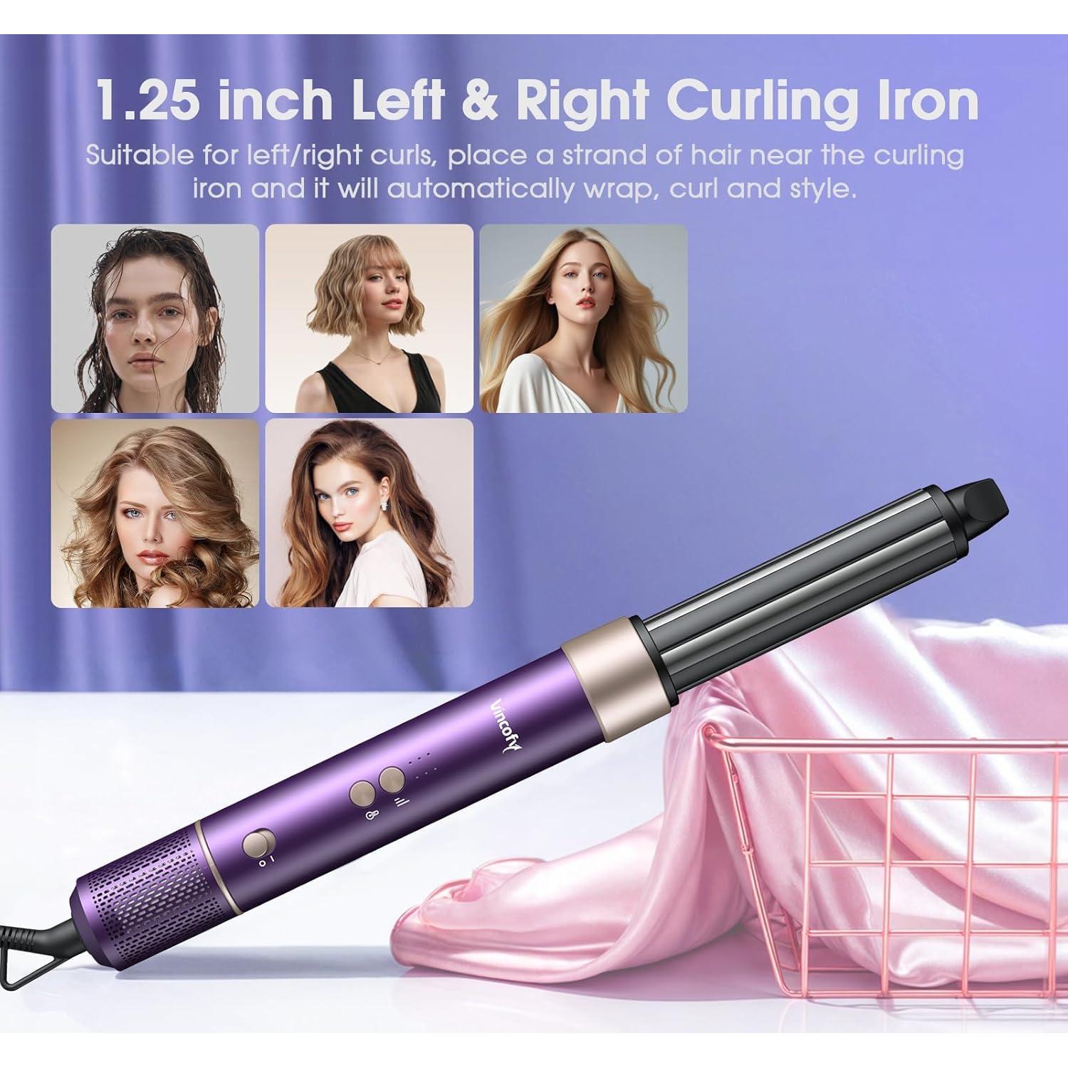 Set de Cepillo Secador de Pelo 7 en 1 Vincofy - Lavanda