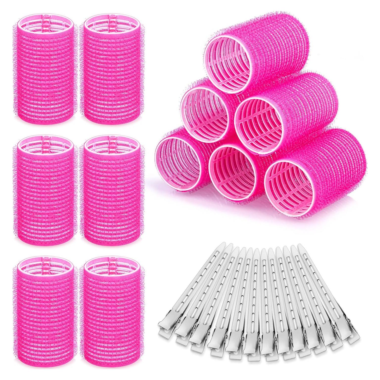 Rizadores de Cabello Acejoz 12 Piezas con Clips 33mm