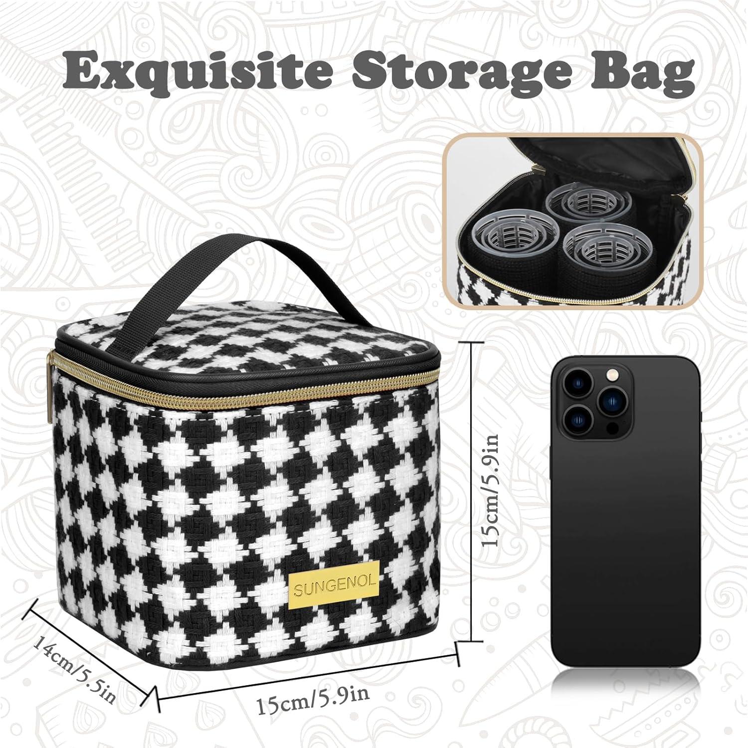 Juego de Rulos Autoadhesivos Sungenol 18 Piezas - 3 Tamaños