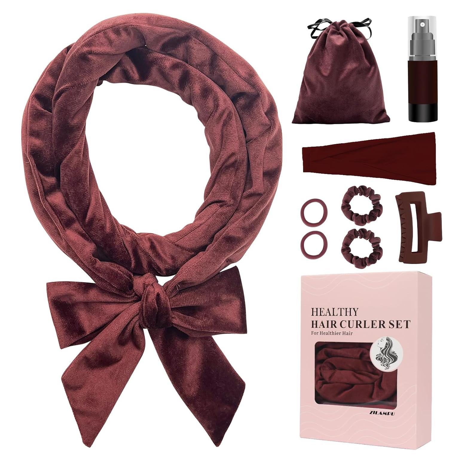 Banda Rizador de Cabello Sin Calor ZILAMPU 177.8 cm Terciopelo