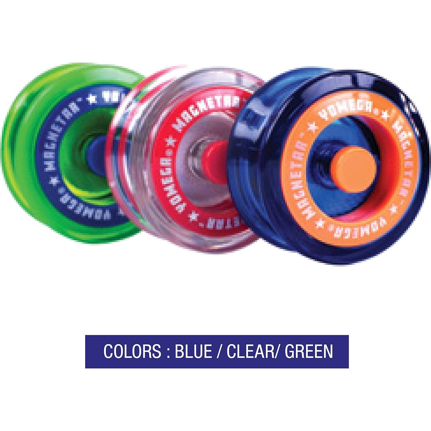 Yoyo Yomega Magnetar Verde Alto Rendimiento + 2 Cuerdas