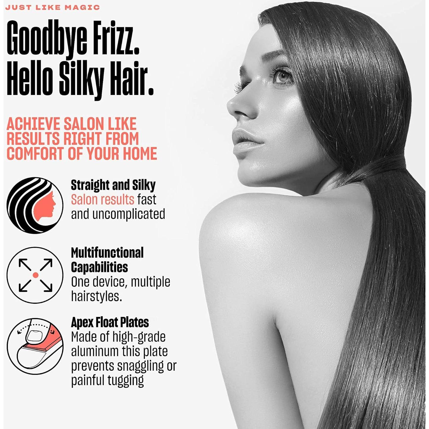 Plancha de Pelo 2-en-1 Bekind Apex Durazno 2.54 cm 460°F