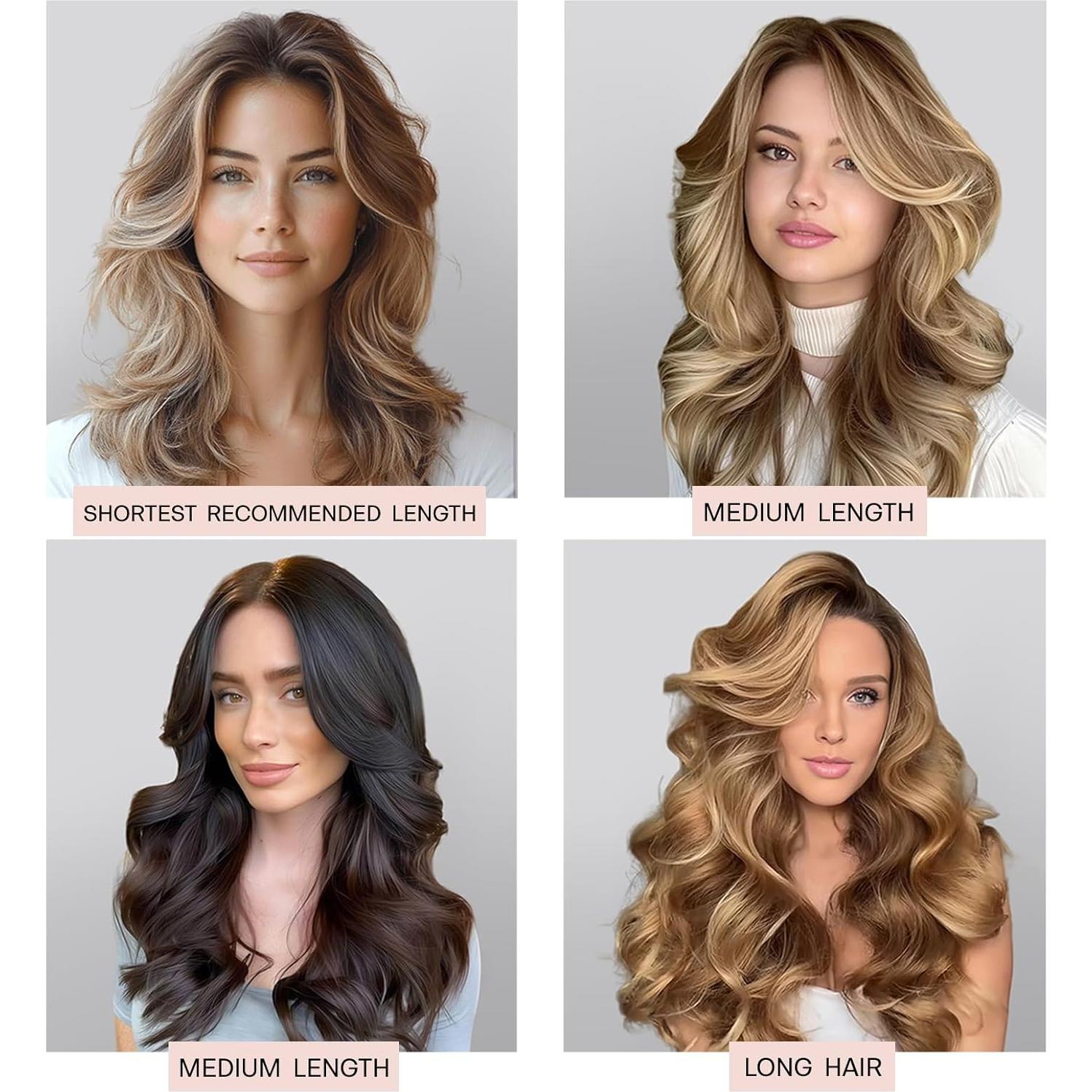 Rizador de Cabello Sin Calor Jumbo BLINKEEN - Rizos Voluminosos