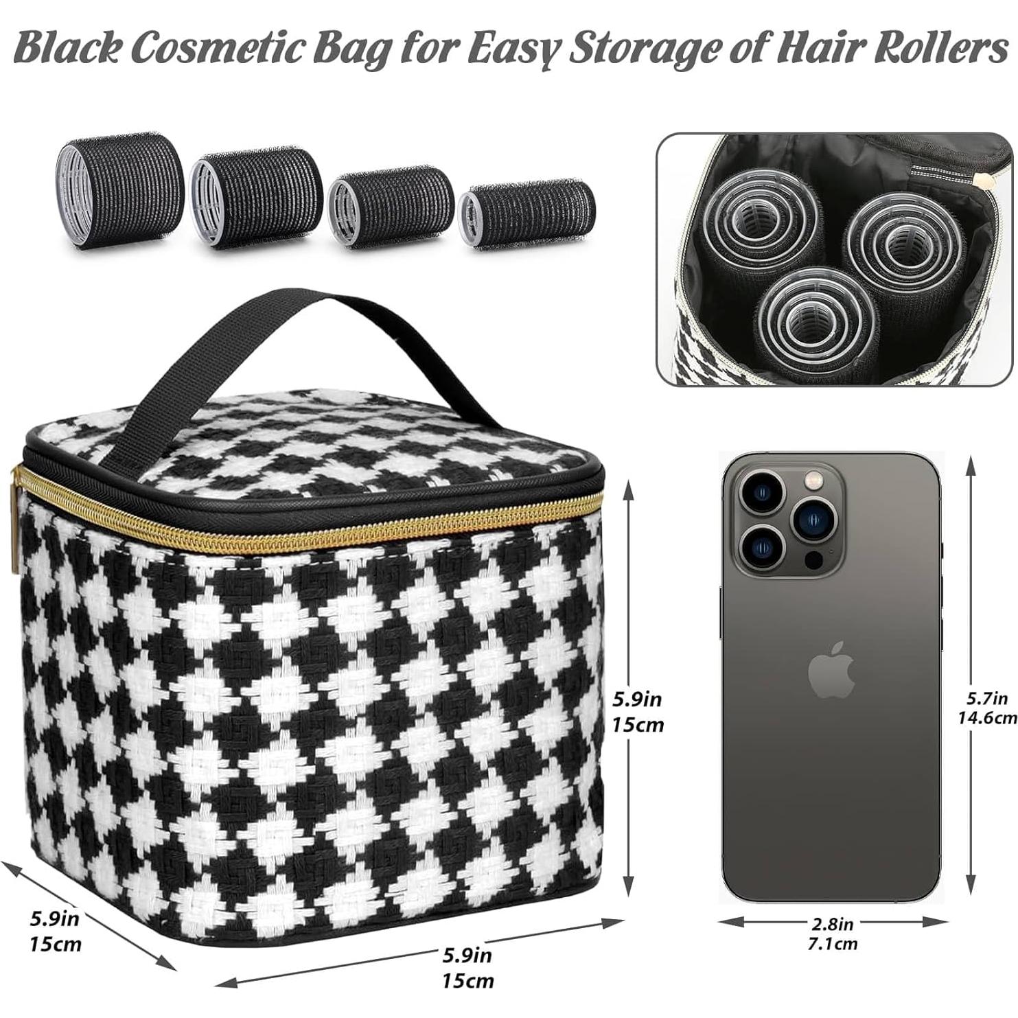 Juego de 50 Rulos Autoadhesivos Tidponra para Cabello Voluminoso