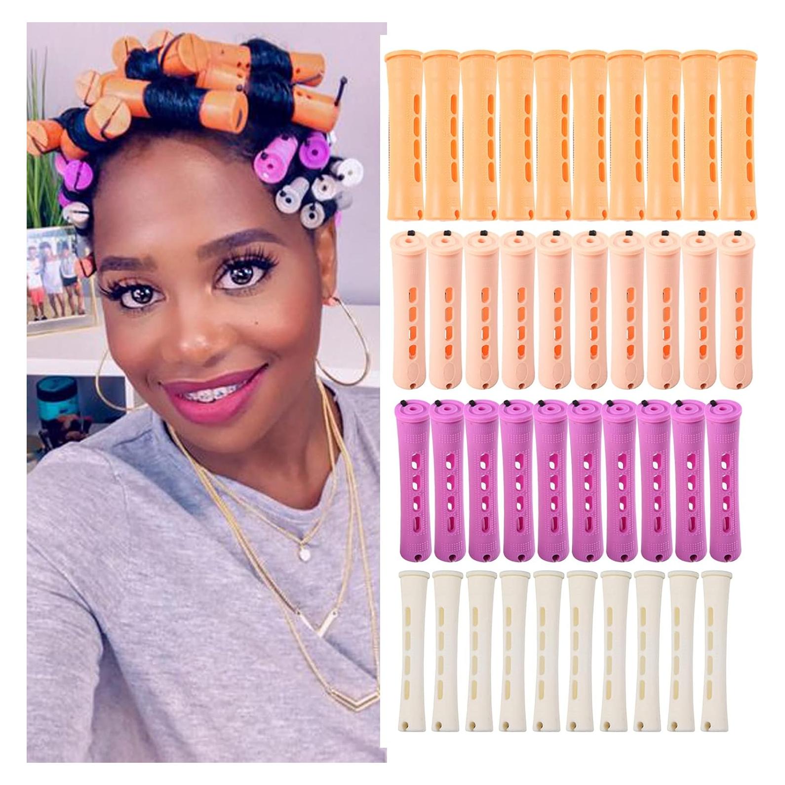 Juego de 40 Varillas de Permanentes para Cabello Natural - Alimiriam