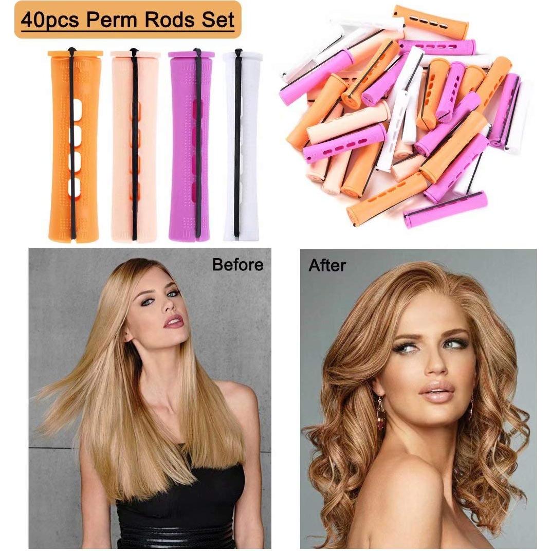 Juego de 40 Varillas de Permanentes para Cabello Natural - Alimiriam