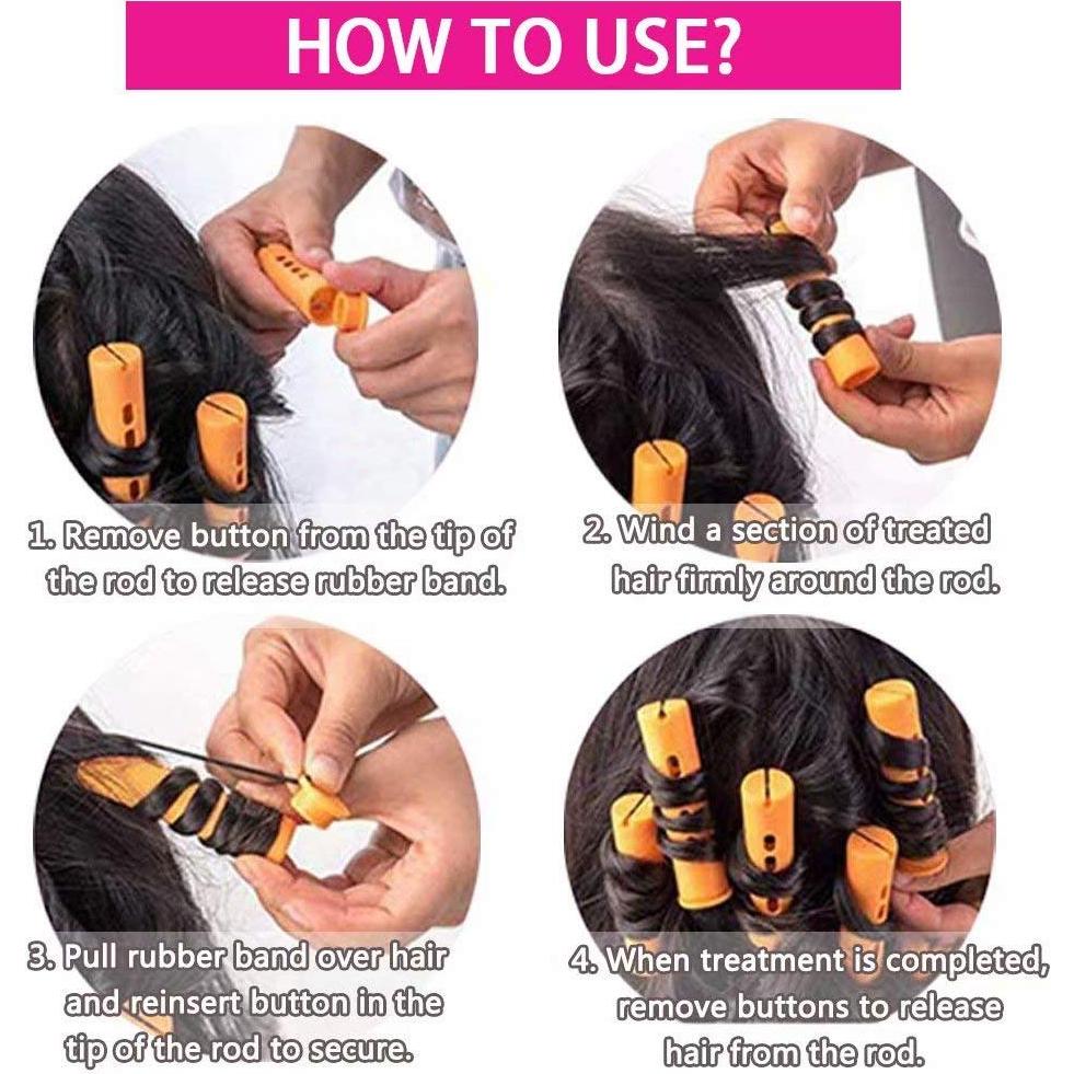 Juego de 40 Varillas de Permanentes para Cabello Natural - Alimiriam