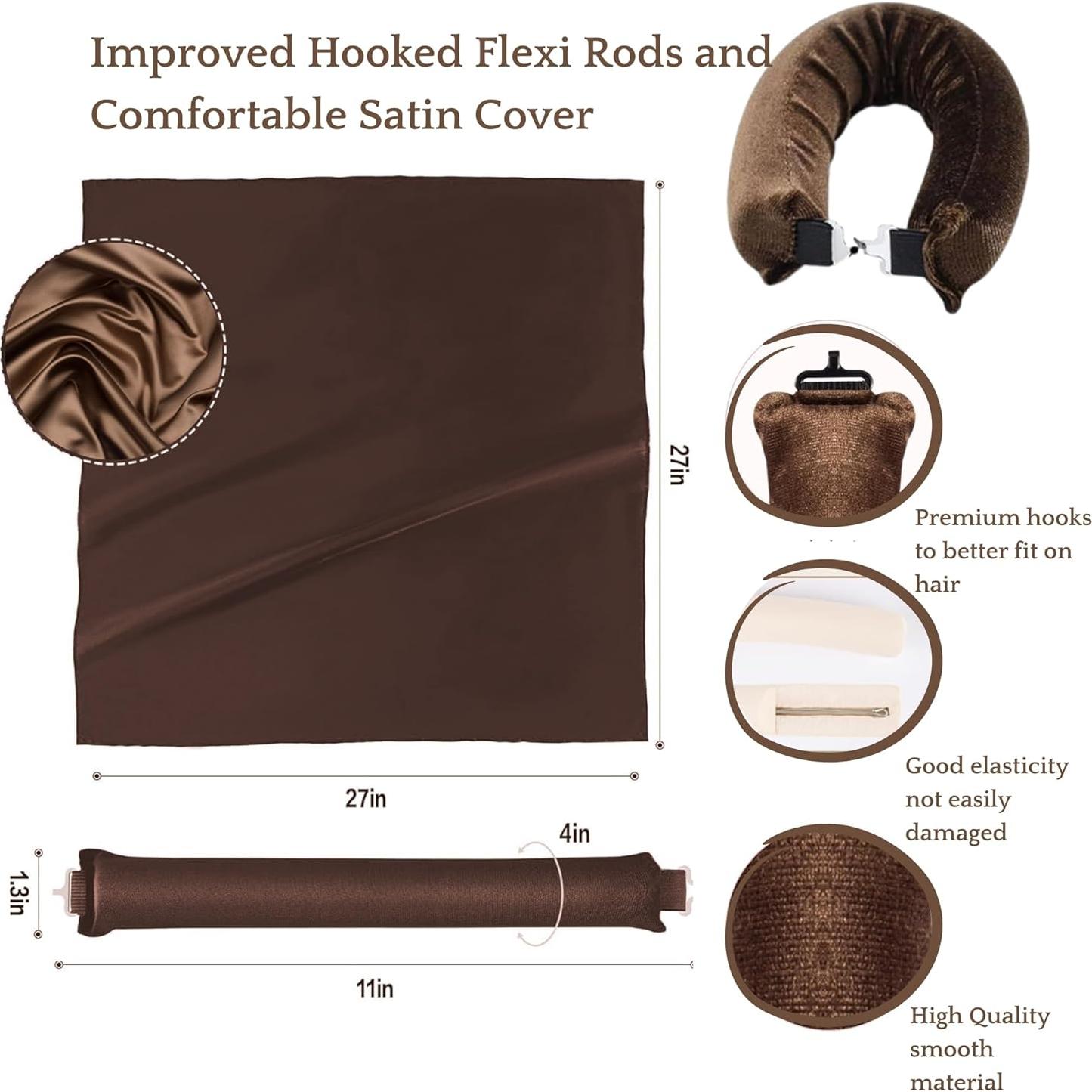 Rizadores de Cabello Sin Calor CUTE N BLISS - Juego 4 Piezas