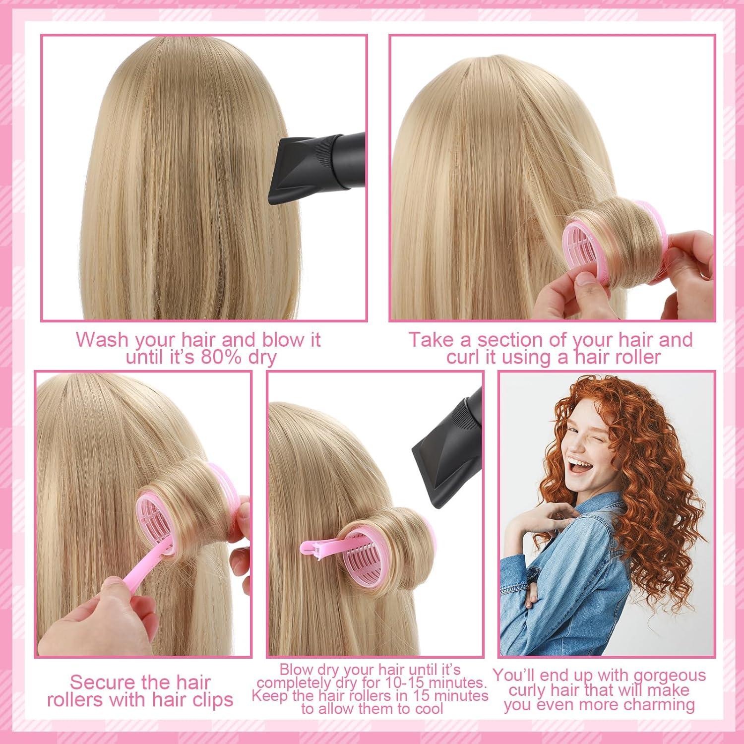 Juego de Rulos Autoadhesivos ProSuites 64 Piezas 5 Tamaños