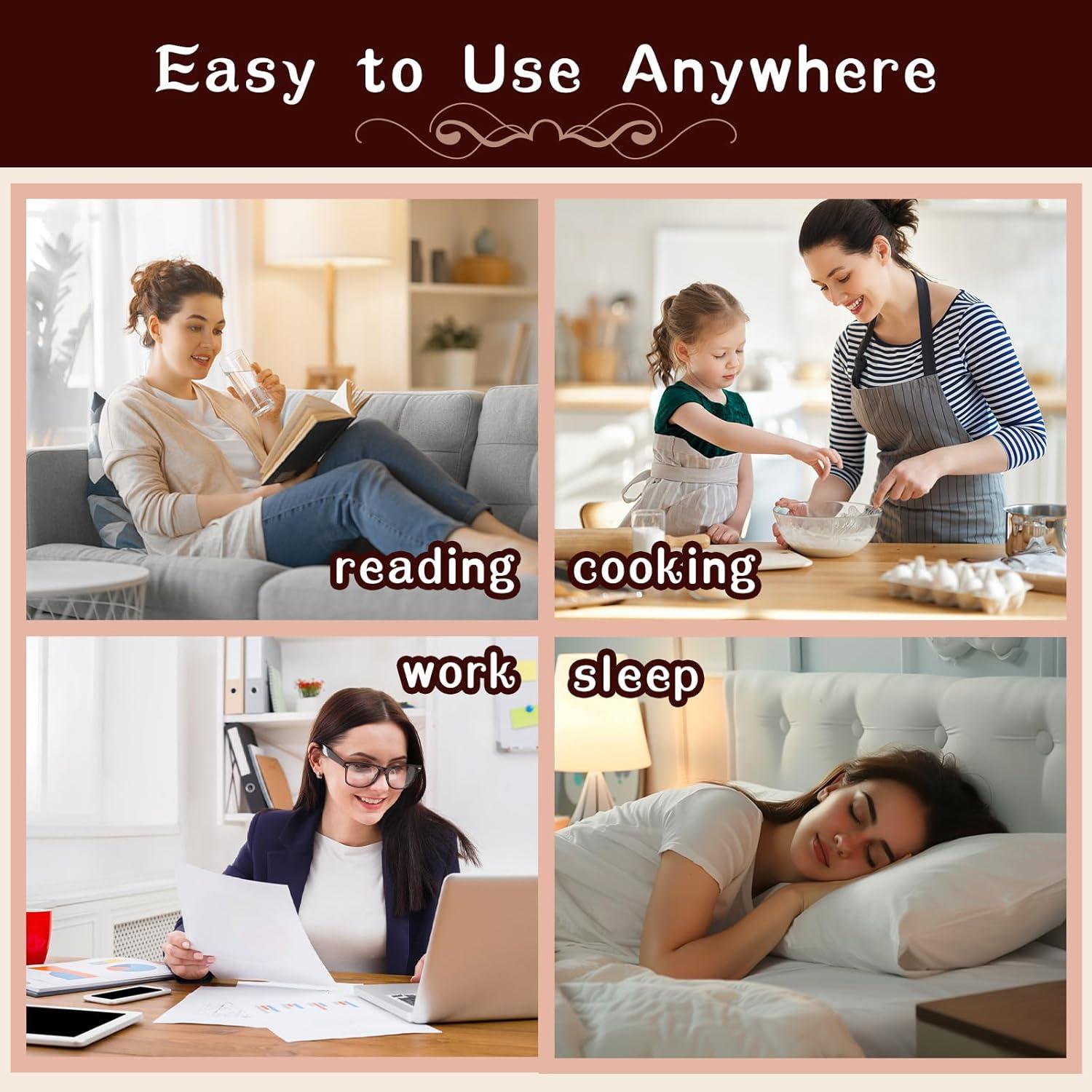 Rizador de Cabello Sin Calor Terciopelo 5PCS Marrón