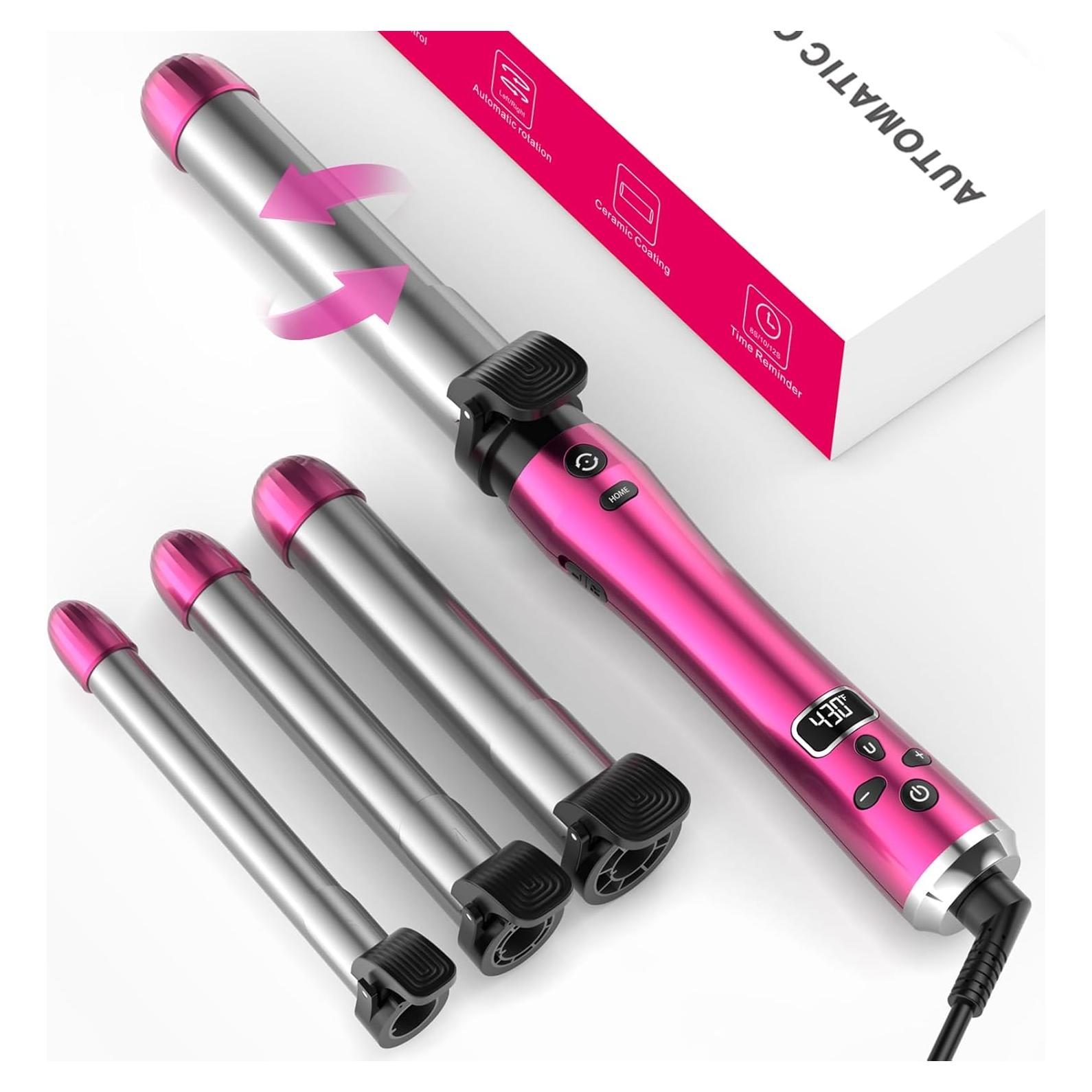 Rizador de Cabello 3 en 1 JVAXS Cerámica 0.75-1.25" Profesional