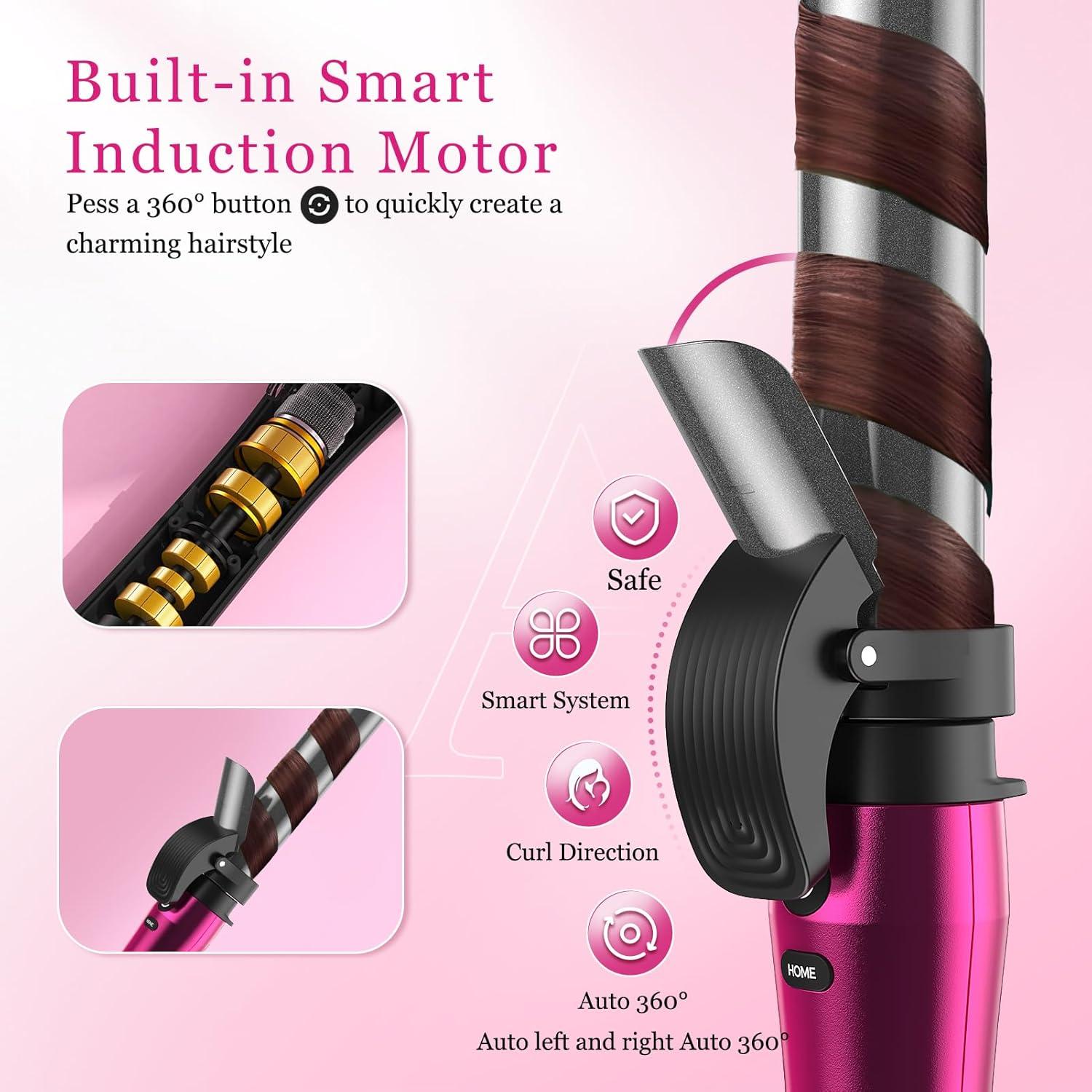 Rizador de Cabello 3 en 1 JVAXS Cerámica 0.75-1.25" Profesional